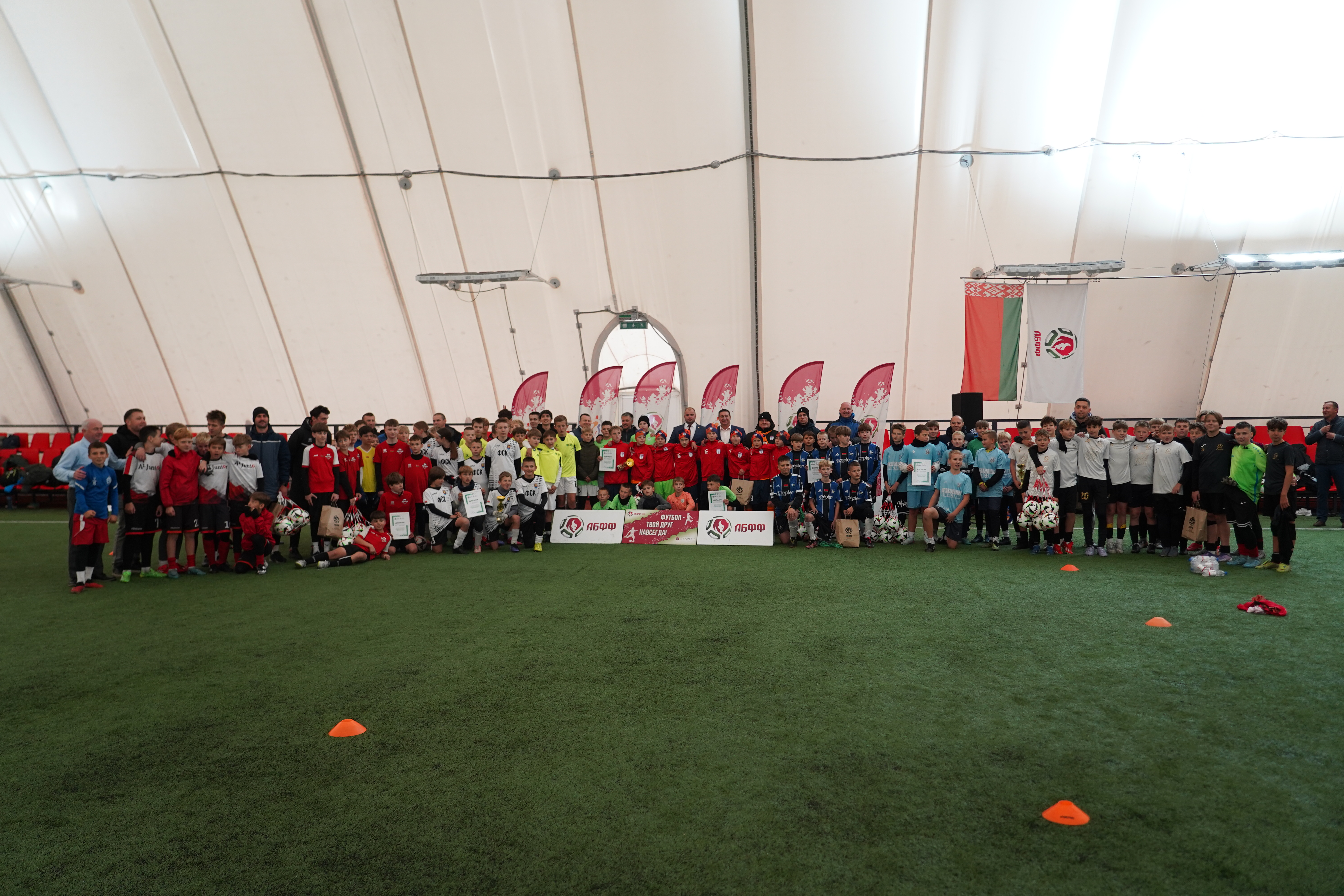 Футбольный фестиваль, посвященный Неделе массового футбола УЕФА