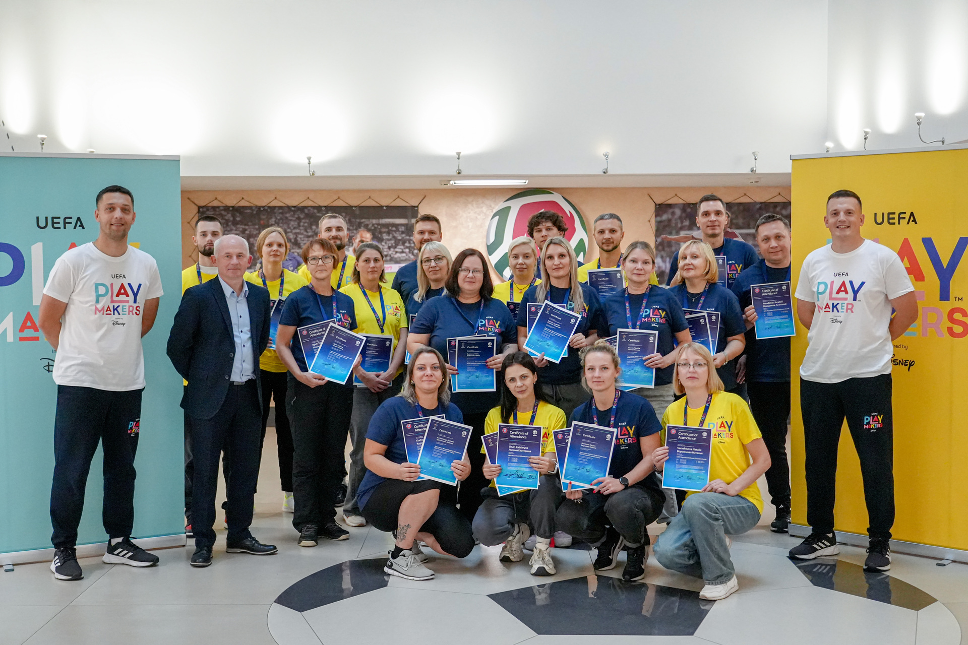 АБФФ провела новый курс в рамках проекта UEFA Playmakers