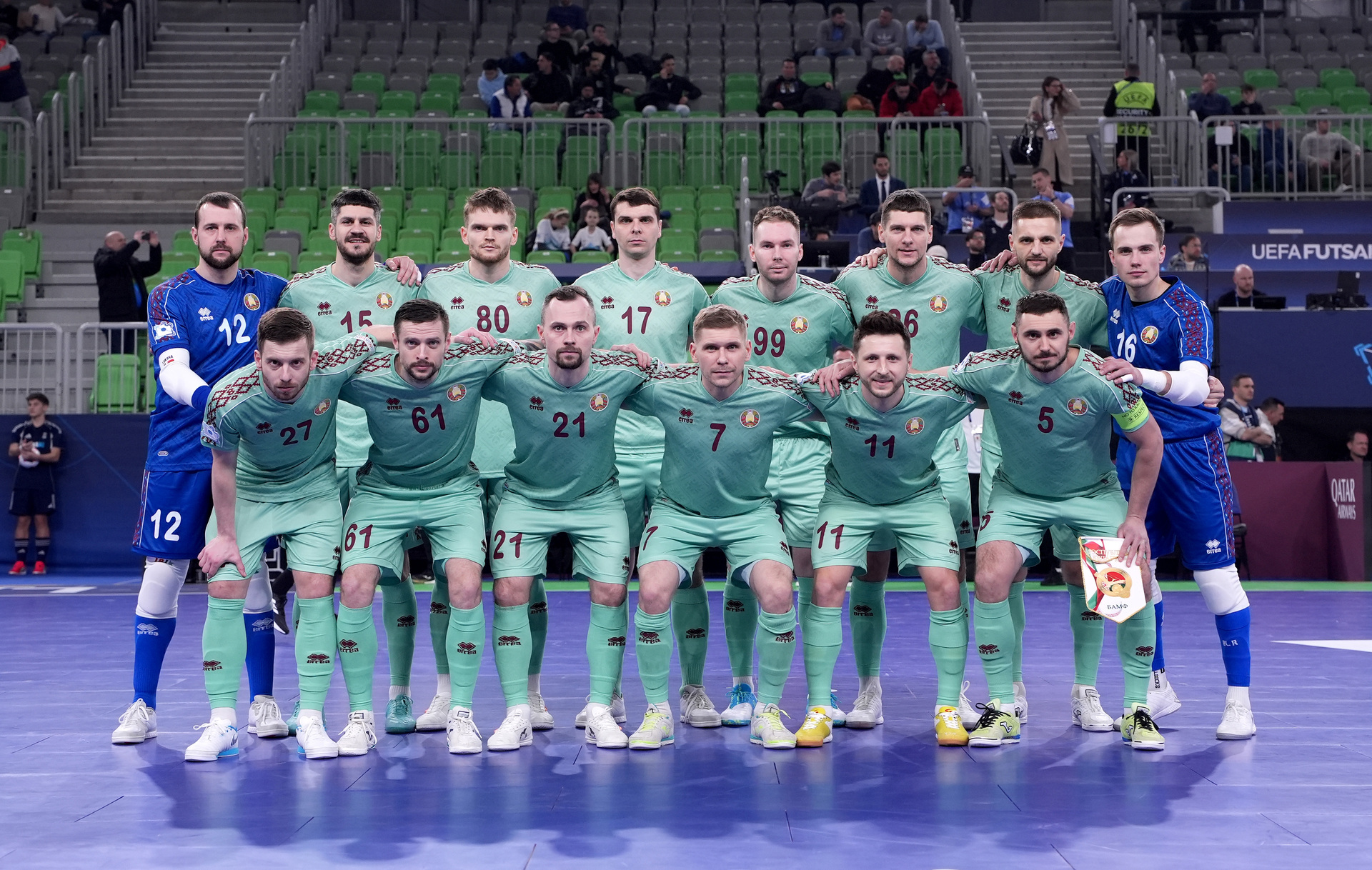 Футзал. Белорусы проиграли испанцам на ЕВРО-2026