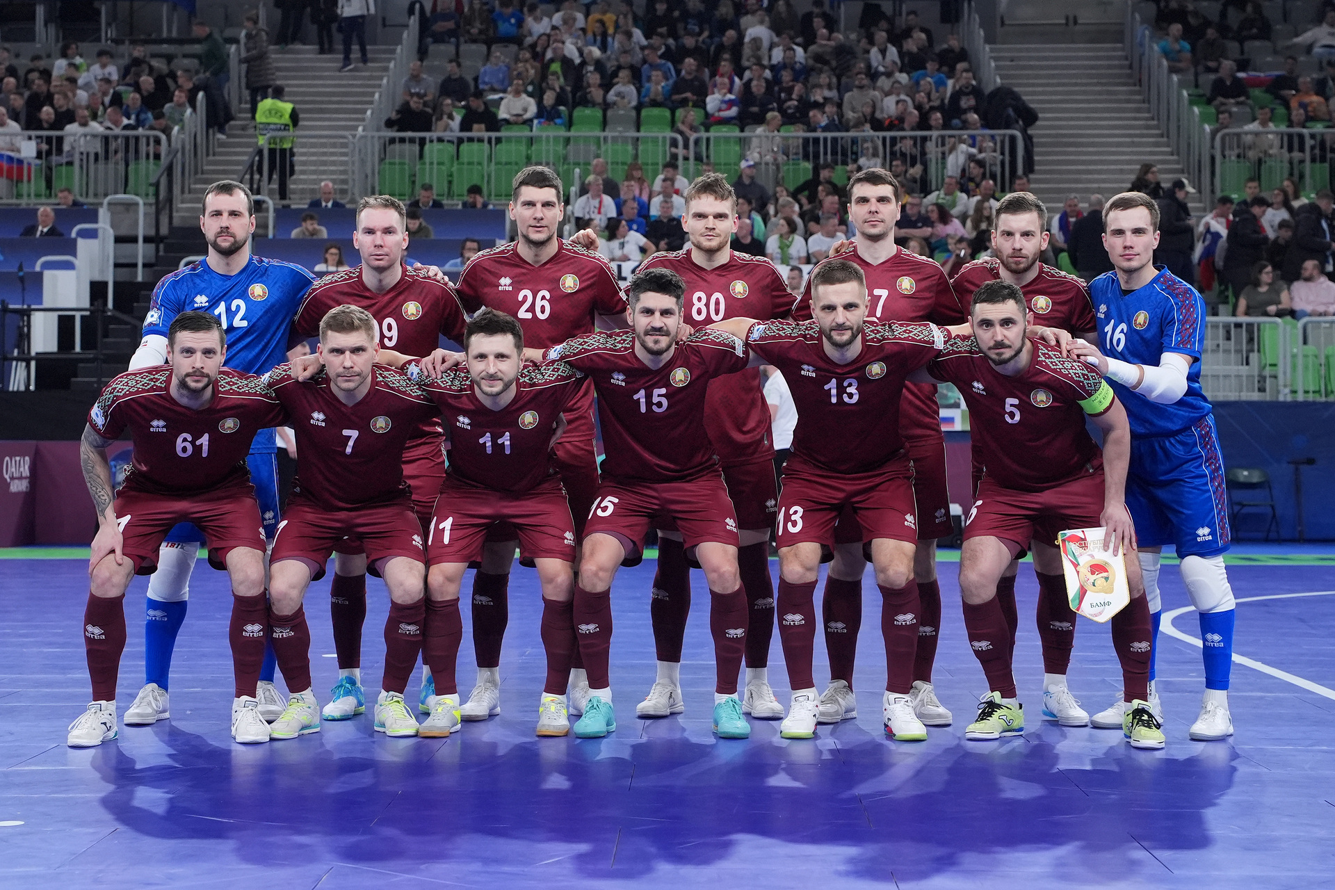 Футзал. Белорусы обыграли словенцев на ЕВРО-2026, но не вышли в плей-офф